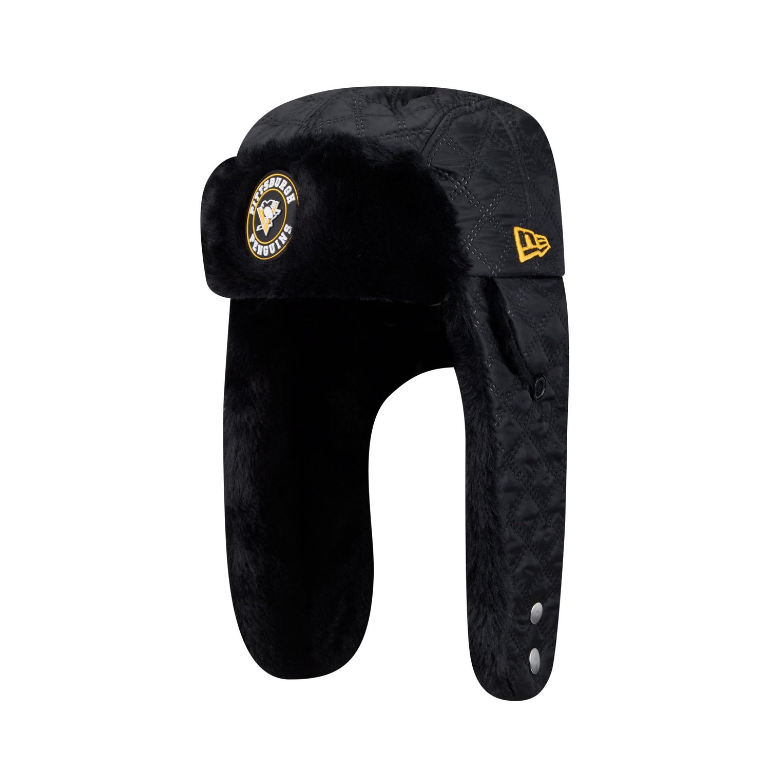 Pittsburgh Penguins Quilted Fashion Trapper Hat