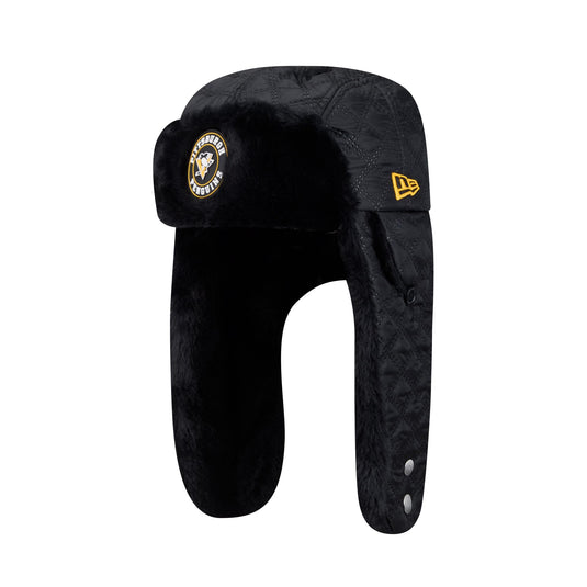 Pittsburgh Penguins Quilted Fashion Trapper Hat - New Era Cap