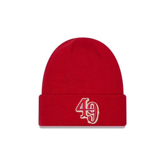 San Francisco 49ers Deceptor Cuff Knit Beanie - New Era Cap
