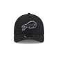 Buffalo Bills Black & White 9FORTY M-Crown A-Frame Snapback Hat