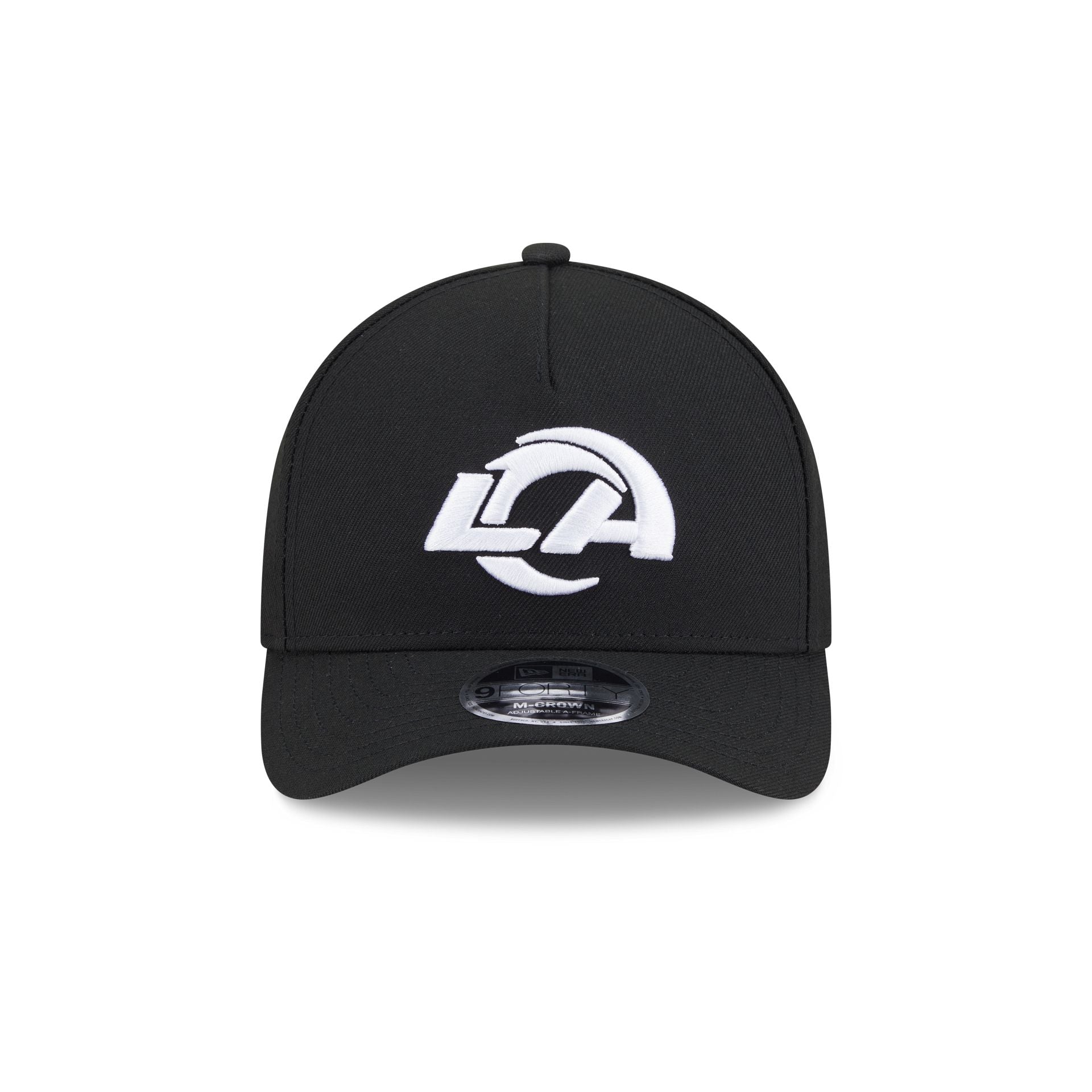 Los Angeles Rams Black & White 9FORTY M-Crown A-Frame Snapback Hat
