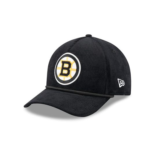 Boston Bruins Corduroy 9FORTY M-Crown A-Frame Snapback Hat - New Era Cap