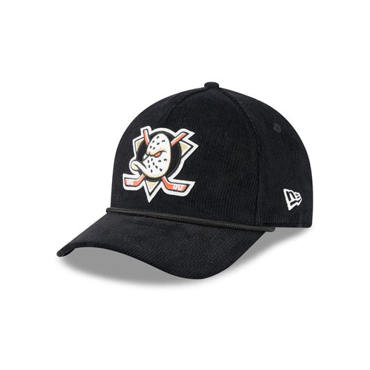 Anaheim Ducks Corduroy 9FORTY M-Crown A-Frame Snapback Hat - New Era Cap