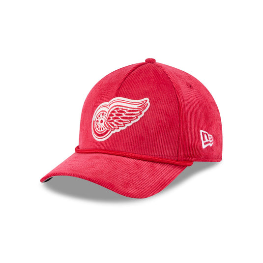 Detroit Red Wings Corduroy 9FORTY M-Crown A-Frame Snapback Hat - New Era Cap