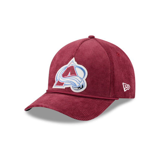 Colorado Avalanche Corduroy 9FORTY M-Crown A-Frame Snapback Hat - New Era Cap