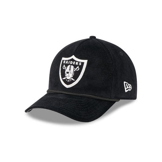 Las Vegas Raiders Corduroy 9FORTY M-Crown A-Frame Snapback Hat - New Era Cap