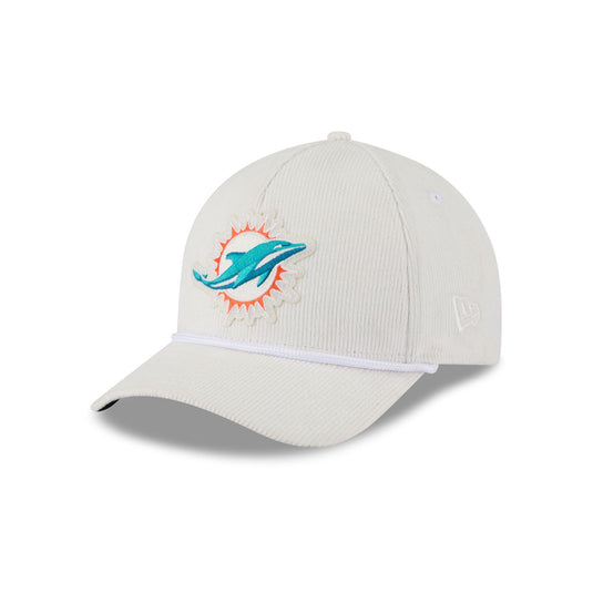 Miami Dolphins Corduroy 9FORTY M-Crown A-Frame Snapback Hat - New Era Cap
