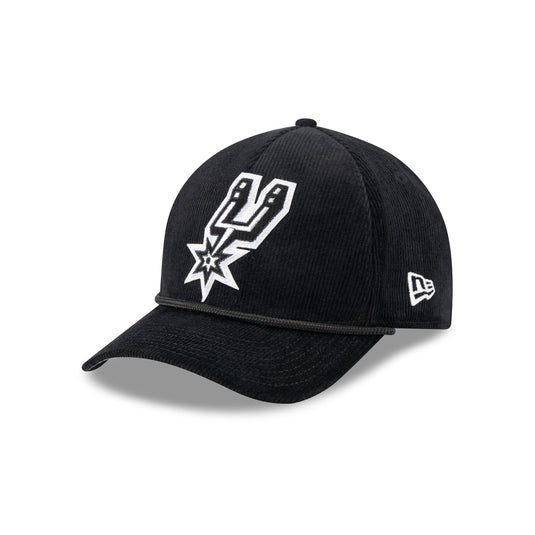 San Antonio Spurs Corduroy 9FORTY M-Crown A-Frame Snapback Hat - New Era Cap