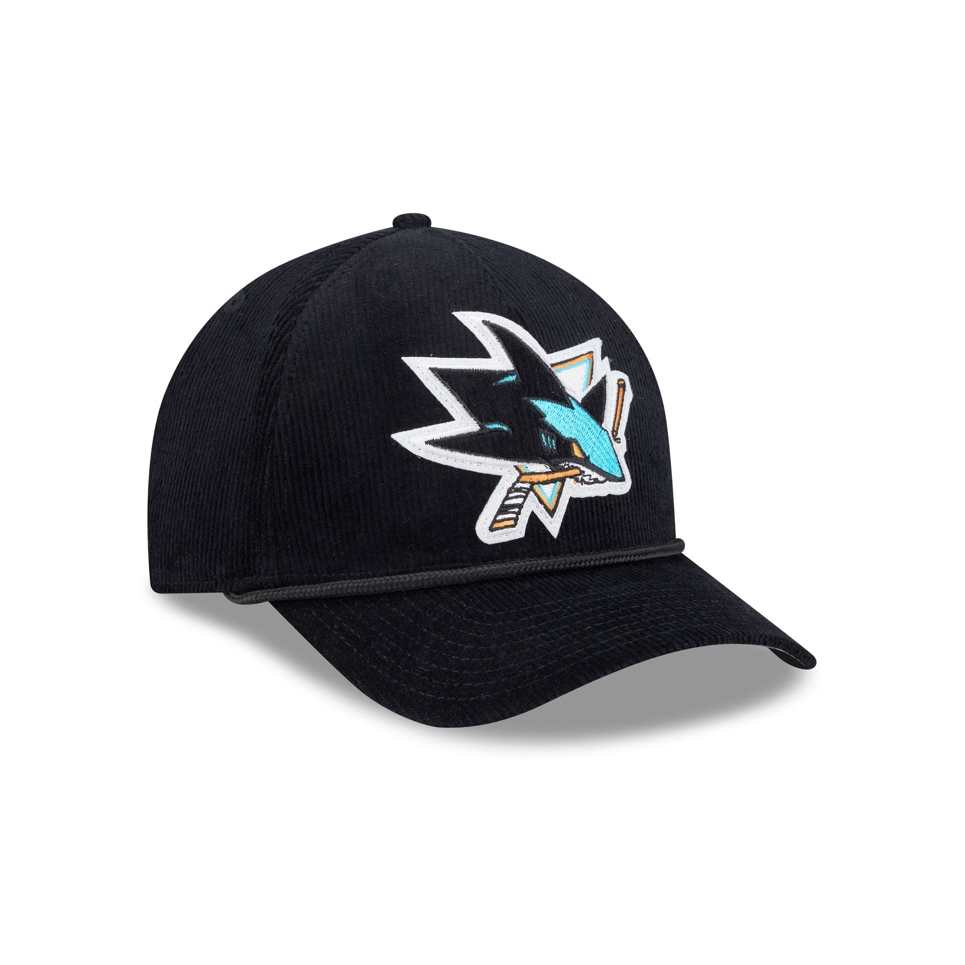 San Jose Sharks Corduroy 9FORTY M-Crown A-Frame Snapback Hat