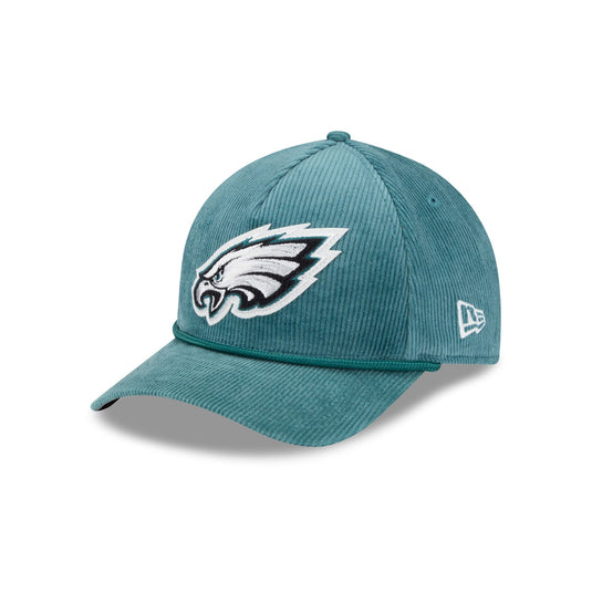 Philadelphia Eagles Corduroy 9FORTY M-Crown A-Frame Snapback Hat - New Era Cap