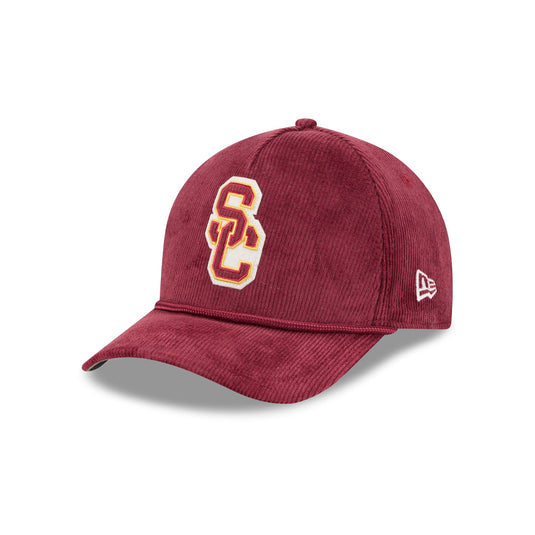 USC Trojans Corduroy 9FORTY M-Crown A-Frame Snapback Hat - New Era Cap