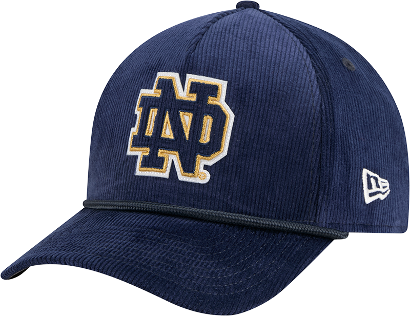 Notre Dame Fighting Irish Corduroy 9FORTY M-Crown A-Frame Snapback Hat