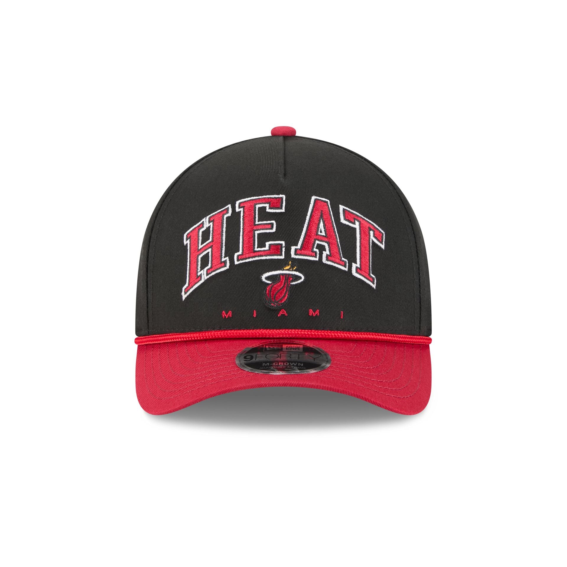 Miami Heat Arch 9FORTY M-Crown A-Frame Snapback Hat