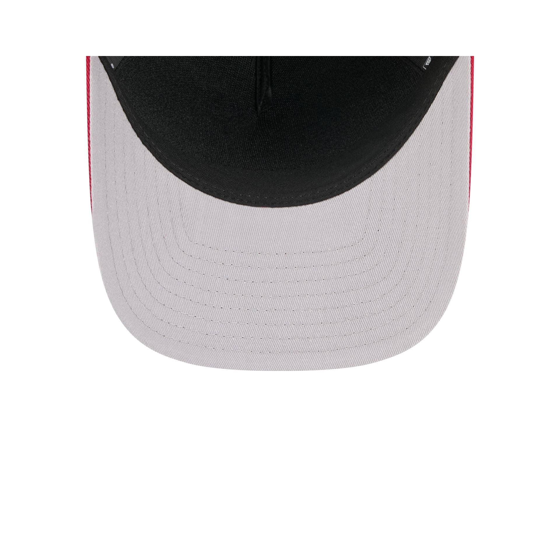 Miami Heat Arch 9FORTY M-Crown A-Frame Snapback Hat