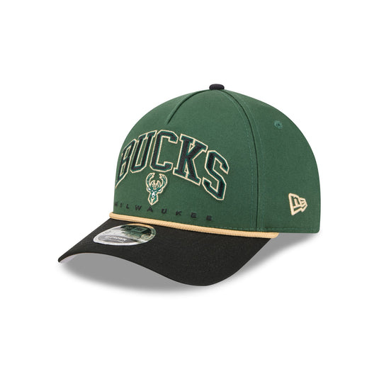Milwaukee Bucks Arch 9FORTY M-Crown A-Frame Snapback Hat - New Era Cap
