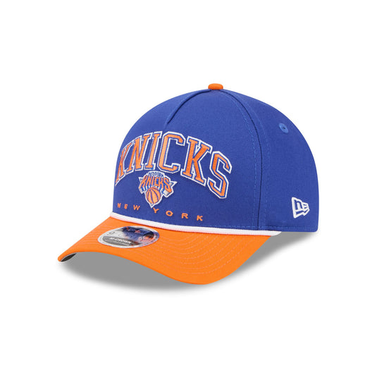 New York Knicks Arch 9FORTY M-Crown A-Frame Snapback Hat - New Era Cap