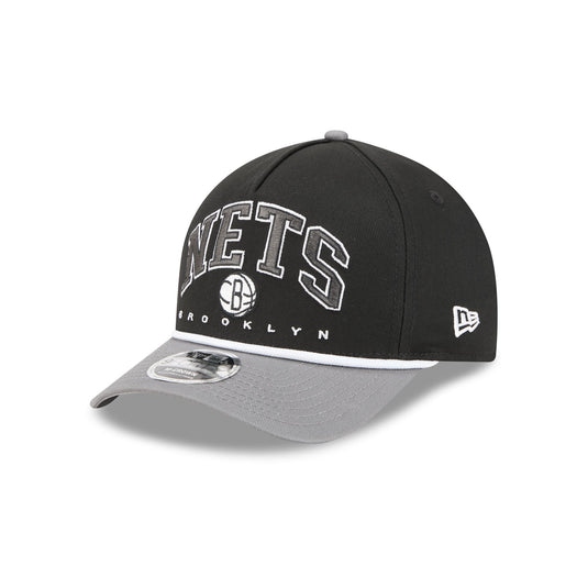 Brooklyn Nets Arch 9FORTY M-Crown A-Frame Snapback Hat - New Era Cap