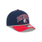 New England Patriots Arch 9FORTY M-Crown A-Frame Snapback Hat
