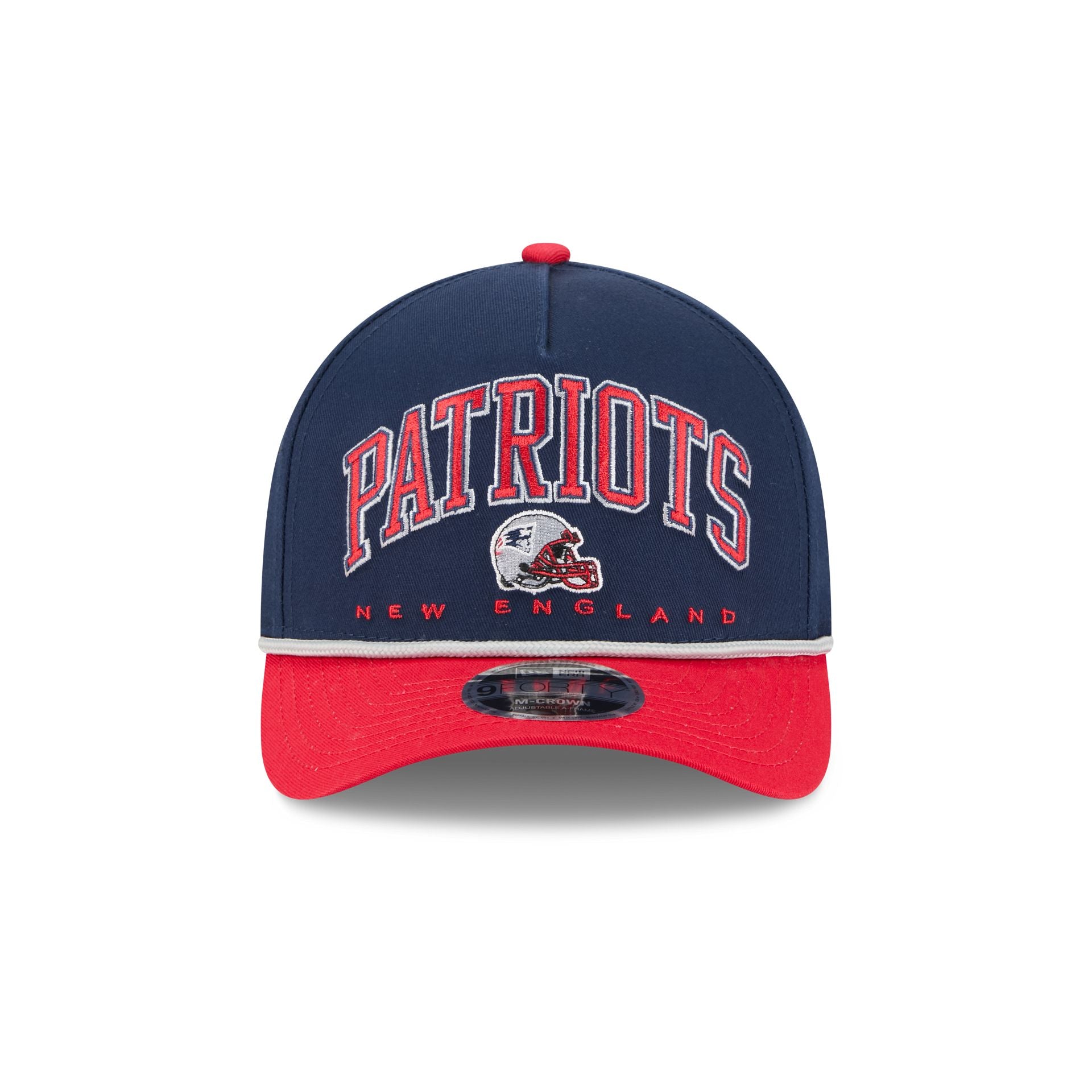 New England Patriots Arch 9FORTY M-Crown A-Frame Snapback Hat