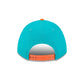 Miami Dolphins Arch 9FORTY M-Crown A-Frame Snapback Hat