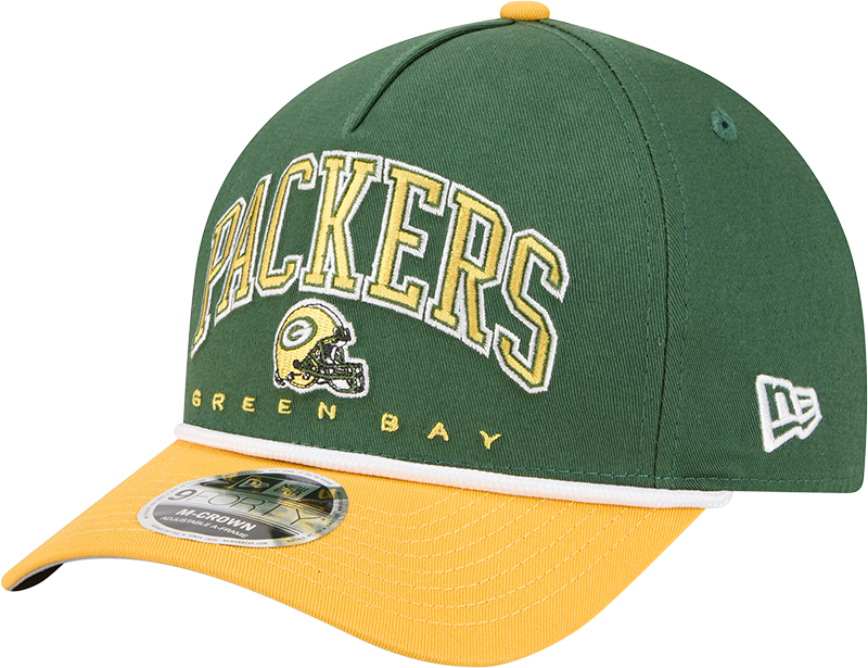Green Bay Packers Arch 9FORTY M-Crown A-Frame Snapback Hat