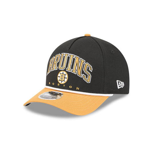 Boston Bruins Arch 9FORTY M-Crown A-Frame Snapback Hat - New Era Cap