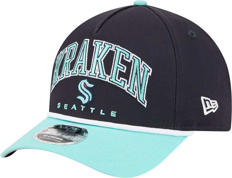 Seattle Kraken Arch 9FORTY M-Crown A-Frame Snapback Hat