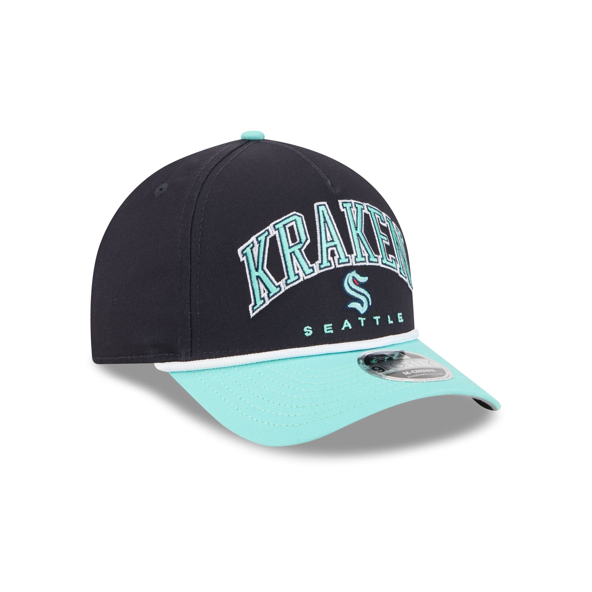 Seattle Kraken Arch 9FORTY M-Crown A-Frame Snapback Hat