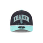 Seattle Kraken Arch 9FORTY M-Crown A-Frame Snapback Hat