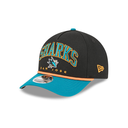 San Jose Sharks Arch 9FORTY M-Crown A-Frame Snapback Hat - New Era Cap