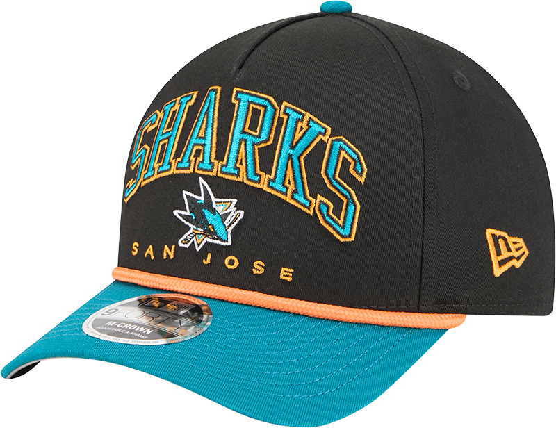San Jose Sharks Arch 9FORTY M-Crown A-Frame Snapback Hat