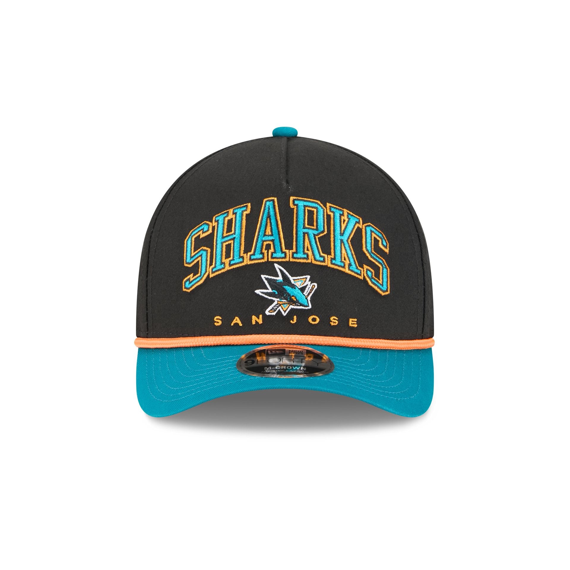 San Jose Sharks Arch 9FORTY M-Crown A-Frame Snapback Hat