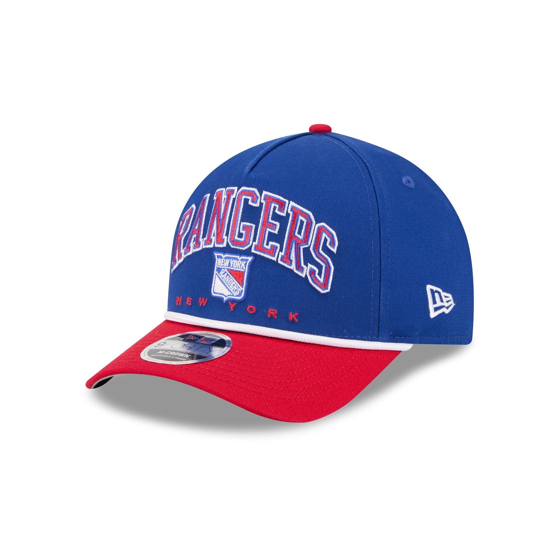 New York Rangers Arch 9FORTY M-Crown A-Frame Snapback Hat – New Era Cap