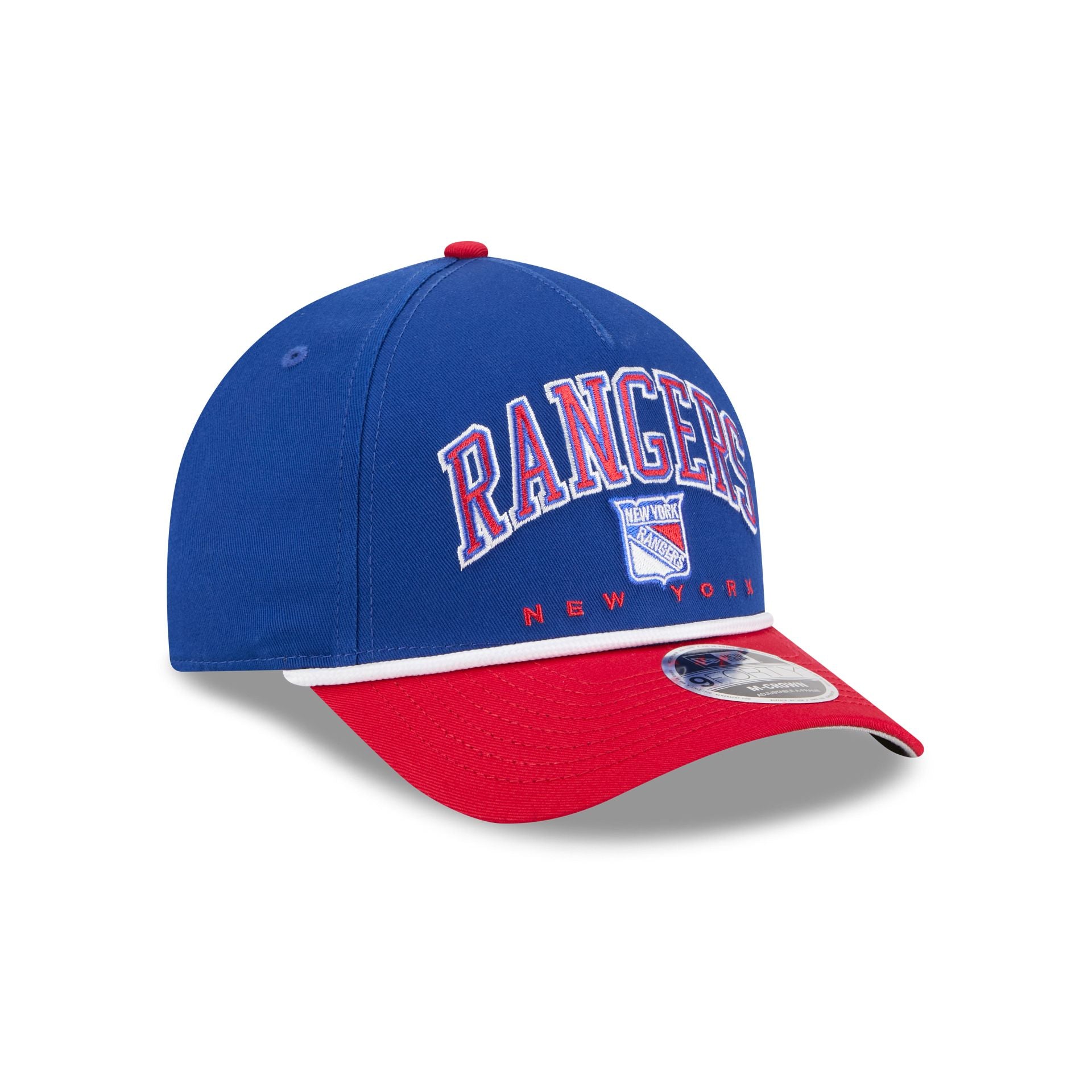 New York Rangers Arch 9FORTY M-Crown A-Frame Snapback Hat