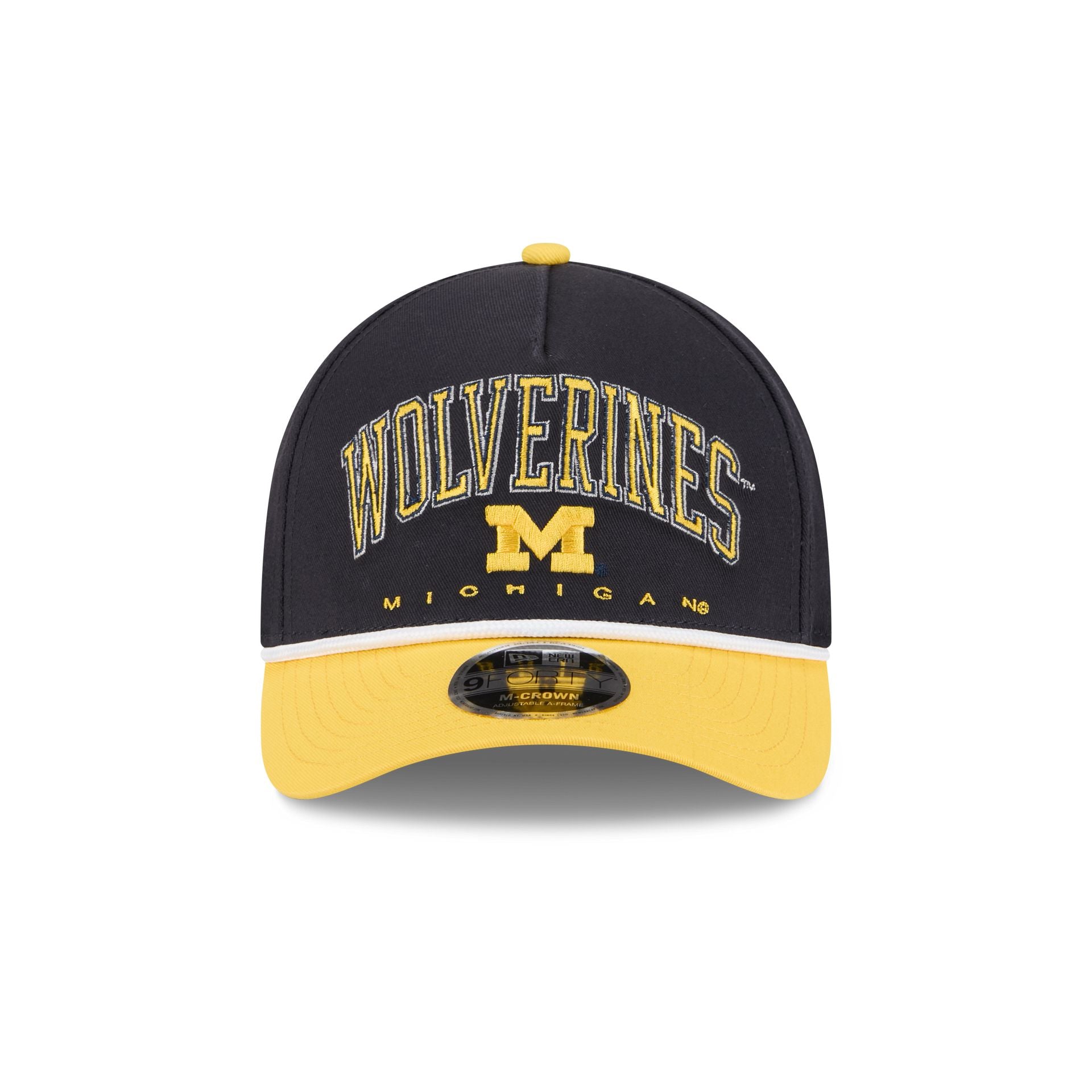 Michigan Wolverines Arch 9FORTY M-Crown A-Frame Snapback Hat