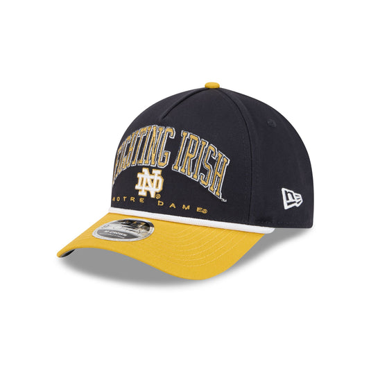 Notre Dame Fighting Irish Arch 9FORTY M-Crown A-Frame Snapback Hat - New Era Cap