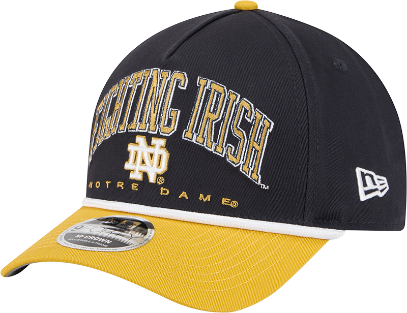 Notre Dame Fighting Irish Arch 9FORTY M-Crown A-Frame Snapback Hat