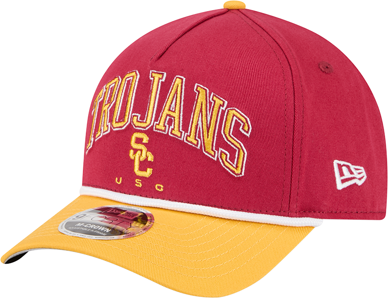 USC Trojans Arch 9FORTY M-Crown A-Frame Snapback Hat