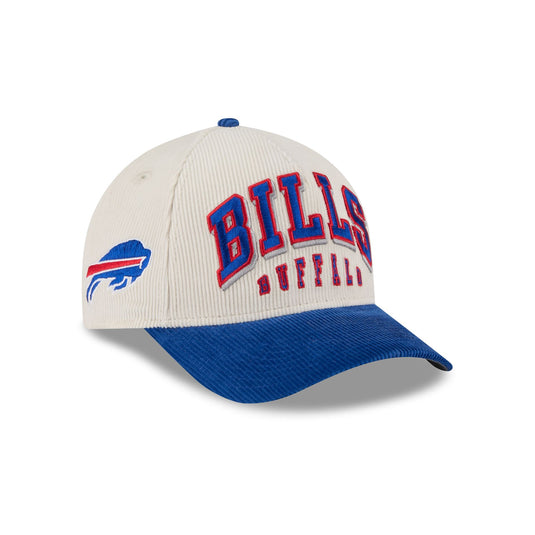 Buffalo Bills Stacked Corduroy 9FORTY M-Crown A-Frame Snapback Hat - New Era Cap