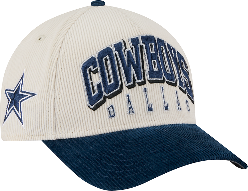 Dallas Cowboys Stacked Corduroy 9FORTY M-Crown A-Frame Snapback Hat