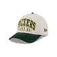 Green Bay Packers Stacked Corduroy 9FORTY M-Crown A-Frame Snapback Hat