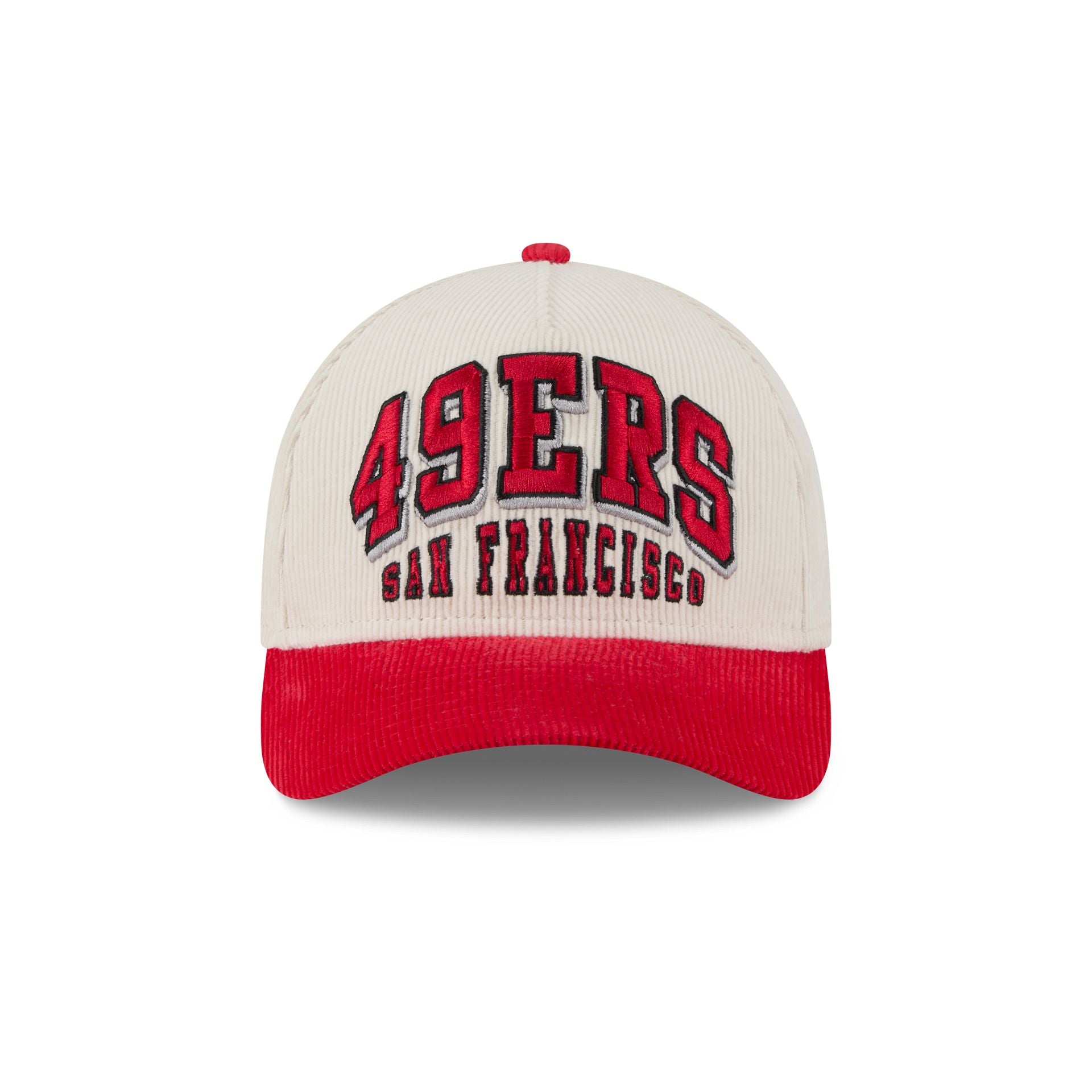 San Francisco 49ers Stacked Corduroy 9FORTY M-Crown A-Frame Snapback Hat