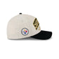 Pittsburgh Steelers Stacked Corduroy 9FORTY M-Crown A-Frame Snapback Hat