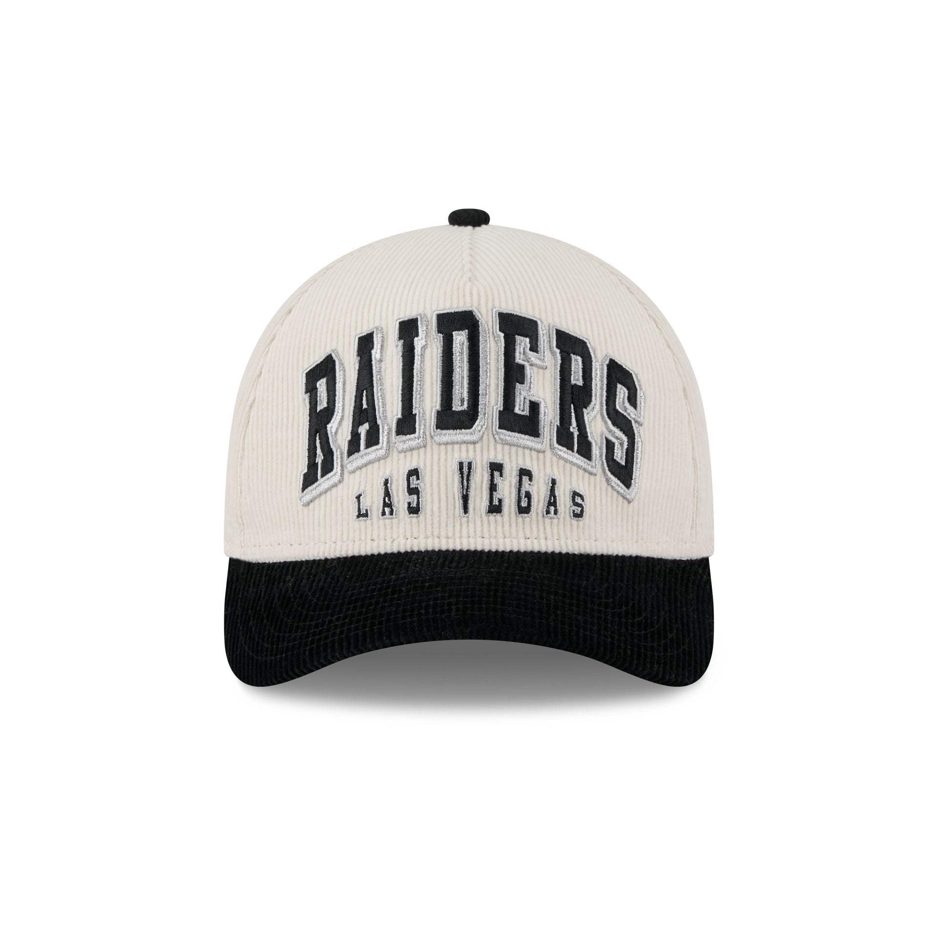 Las Vegas Raiders Stacked Corduroy 9FORTY M-Crown A-Frame Snapback