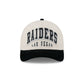 Las Vegas Raiders Stacked Corduroy 9FORTY M-Crown A-Frame Snapback Hat