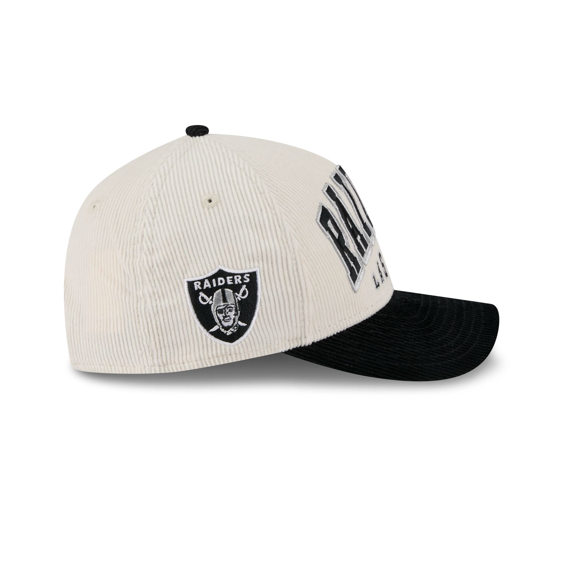 Las Vegas Raiders Stacked Corduroy 9FORTY M-Crown A-Frame Snapback
