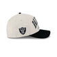 Las Vegas Raiders Stacked Corduroy 9FORTY M-Crown A-Frame Snapback Hat