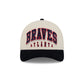 Atlanta Braves Stacked Corduroy 9FORTY M-Crown A-Frame Snapback Hat
