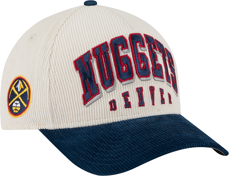 Denver Nuggets Stacked Corduroy 9FORTY M-Crown A-Frame Snapback Hat