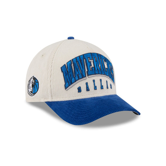 Dallas Mavericks Stacked Corduroy 9FORTY M-Crown A-Frame Snapback Hat - New Era Cap